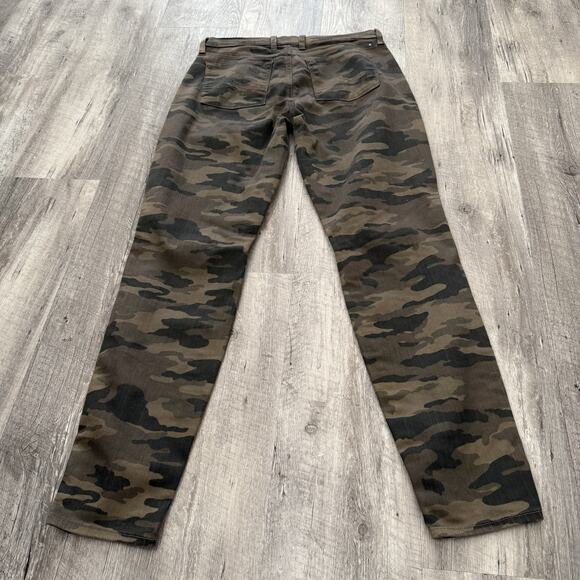 LUCKY Brand Sofia Skinny Jeans Womens 4/27 CAMO Green Stretch 5-Pocket Denim - Picture 5 of 8